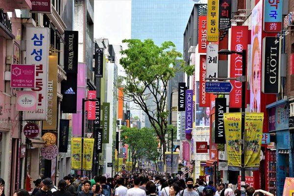 Tour du lịch Hàn Quốc 5 ngày khởi hành từ Hải Phòng - Phố Myeongdong