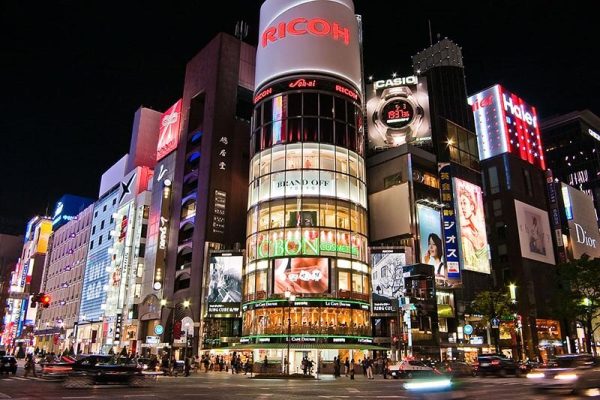 Tour du lịch Nhật Bản 5 ngày từ Hà Nội: Phố Ginza