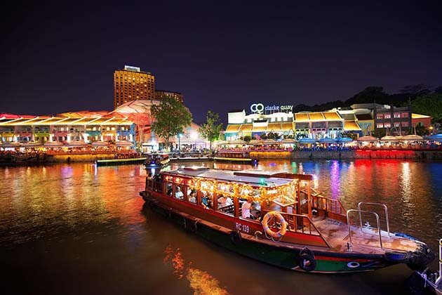 Tour du lịch Singapore - Malaysia - Indonesia đi từ Hà Nội - Du thuyền trên sông