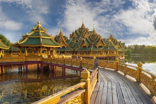 Tour du lịch Thái Lan Bangkok Pattaya 5 ngày 4 đêm - cố đô Muangboran