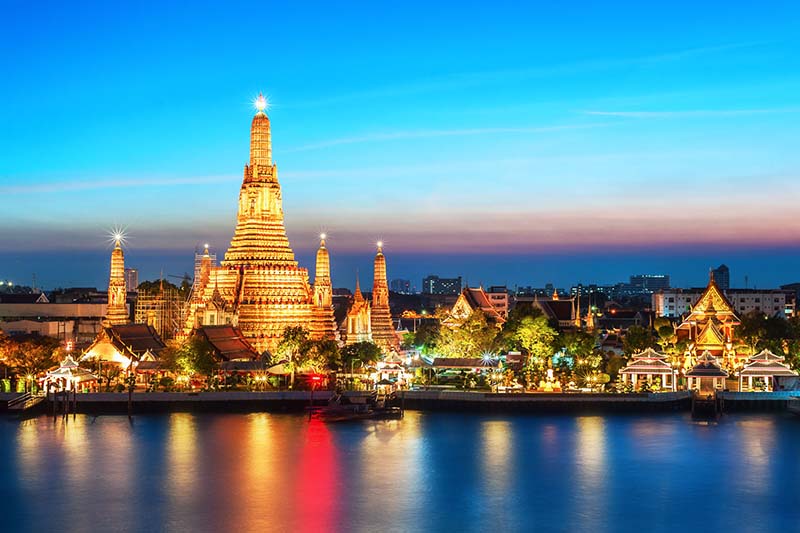 Tour du lịch Thái Lan Bangkok Pattaya khởi hành từ Hà Nội 5 ngày - Bangkok về đêm
