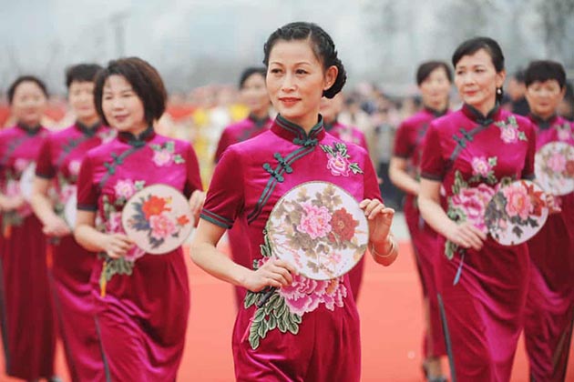 Trang phục xường xám của người Trung Quốc