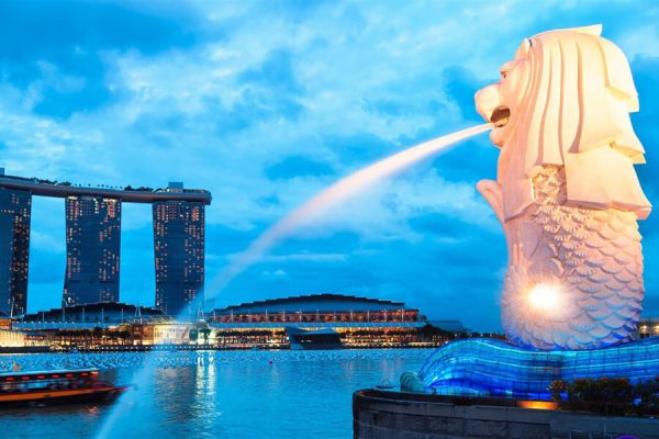 tượng sư tử biển Merlion