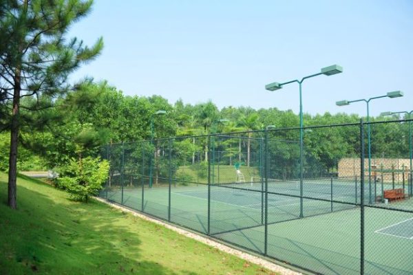 voucher resort 2020 - sân tennis tai Flamingo Đại Lải